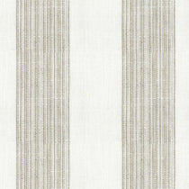 Lulworth Stripe Oatmeal Upholstered Pelmets